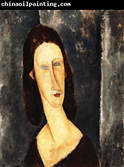 Amedeo Modigliani Blue Eyes ( Portrait of Madame Jeanne Hebuterne )