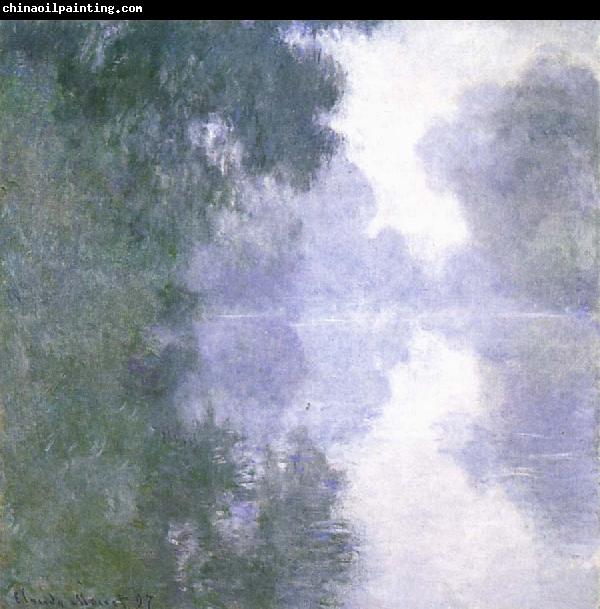 Claude Monet Arm of the Seine near Giverny in the Fog