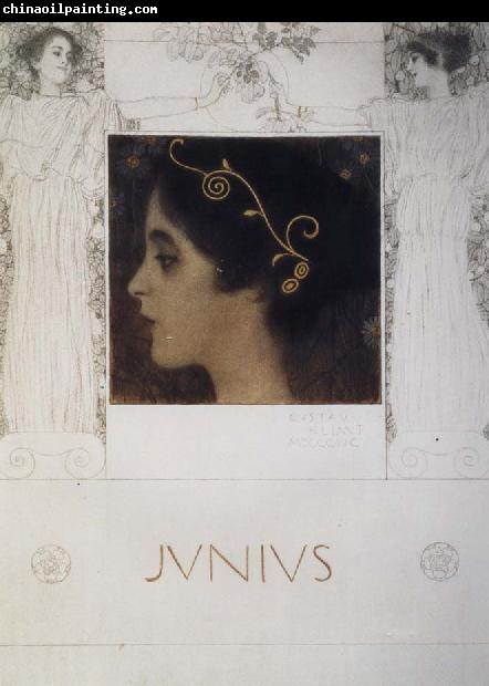Gustav Klimt Junius