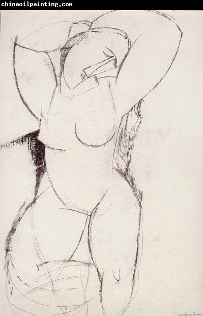 Amedeo Modigliani Caryatid Study