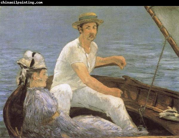 Claude Monet Boating