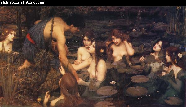 John William Waterhouse Hylas and the Water Nymphs