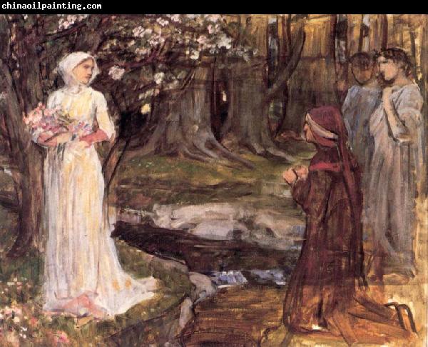 John William Waterhouse Dante and Beatrice