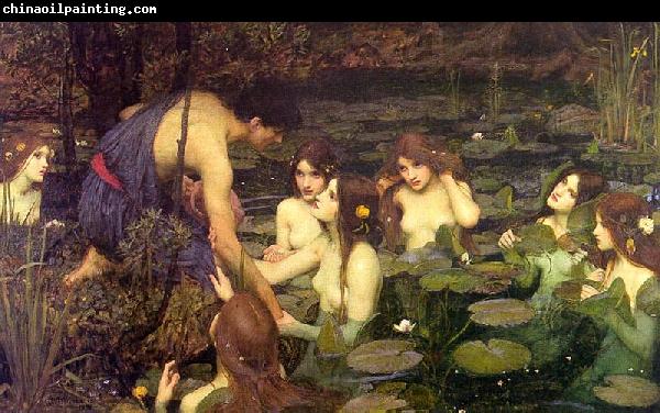 John William Waterhouse Hylas and the Nymphs