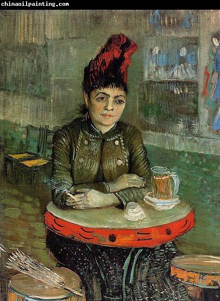 Vincent Van Gogh Agostina Segatori Sitting in the Cafe du Tamourin