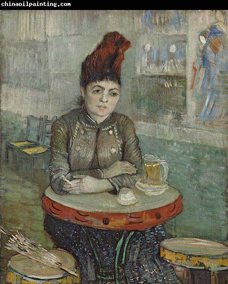Vincent Van Gogh Agostina Segatori in Le tambourin