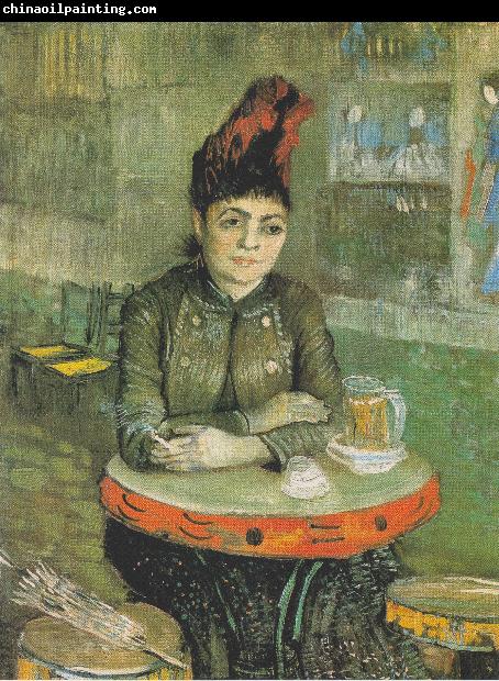 Vincent Van Gogh Agostina Segatori Sitting in the Cafe du Tambourin