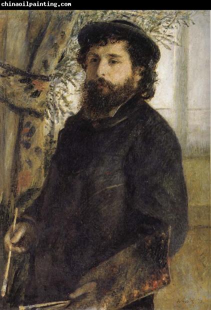 Pierre Renoir Claude Monet Painting