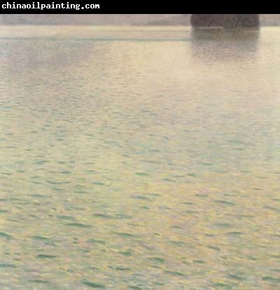 Gustav Klimt Island in Lake Atter (mk20)
